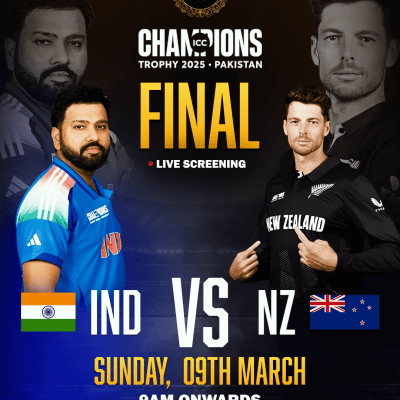 DD - Champions Trophy (Live Screening